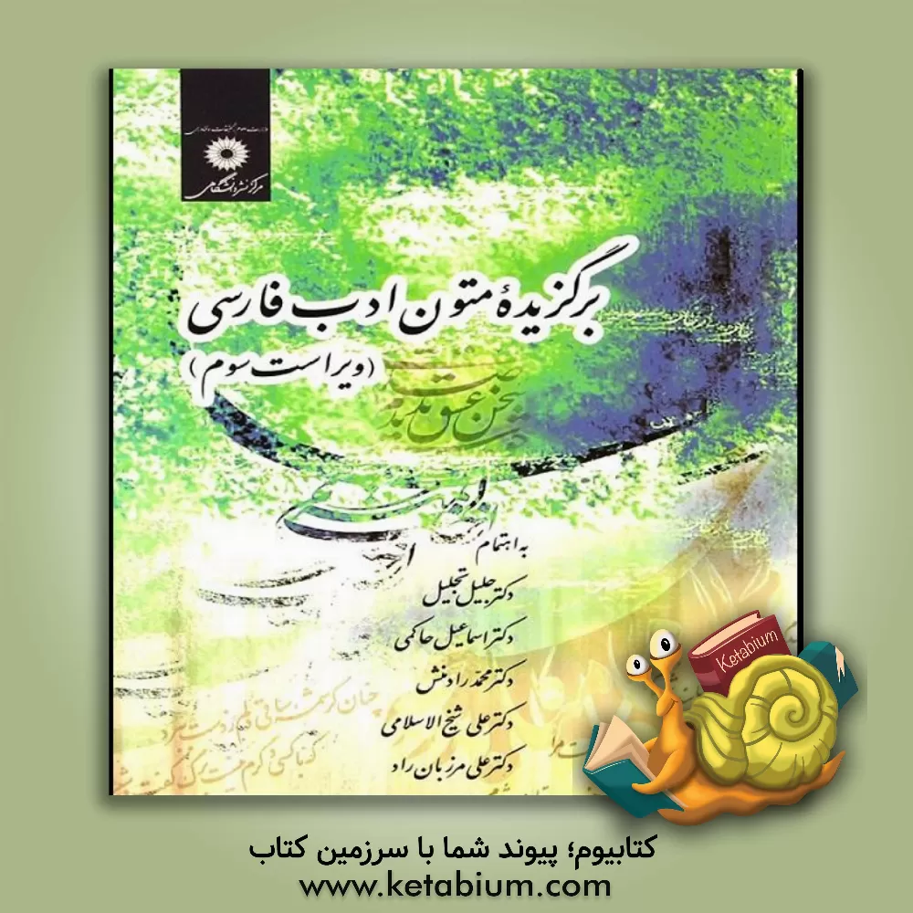 کتاب برگزیده متون ادب فارسی اثر محمد رادمنش