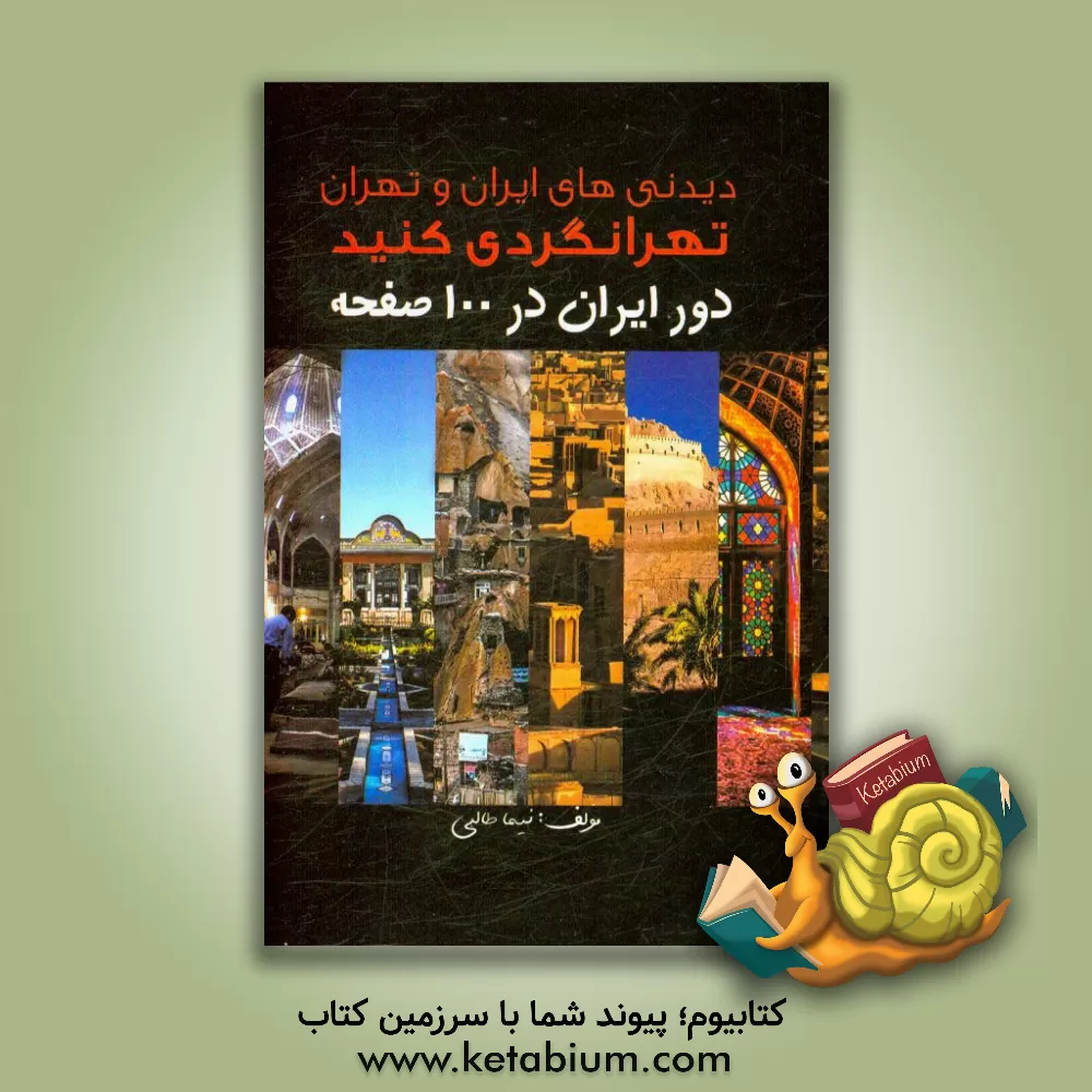 کتاب دور ایران در 100 صفحه: راهنمای سفر به هر نقطه از ایران |اثر نیما طالبی