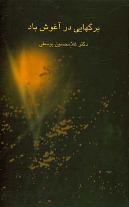 کتاب برگهایی در آغوش باد: مجموعه ای از مقاله ها، پژوهشها، نقدها و یادداشتها |اثر غلامحسین یوسفی