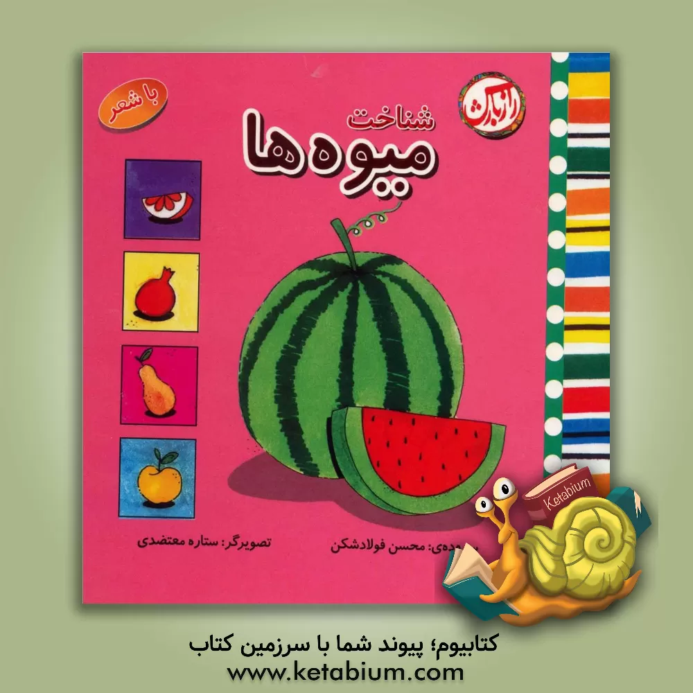 کتاب شناخت میوه ها اثر محسن فولادشکن