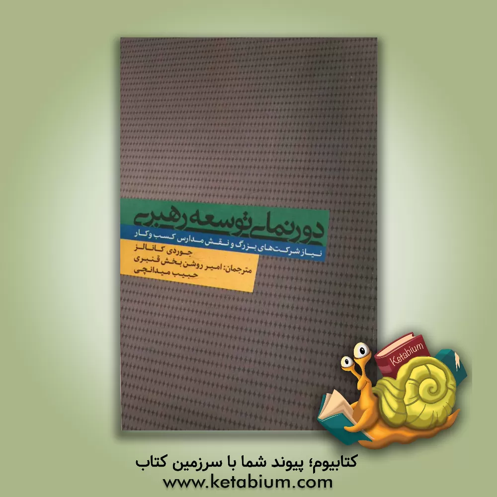 کتاب دورنمای توسعه ی رهبری: نیاز شرکت های بزرگ و نقش مدارس کسب و کار اثر امیر روشن‌بخش‌قنبری