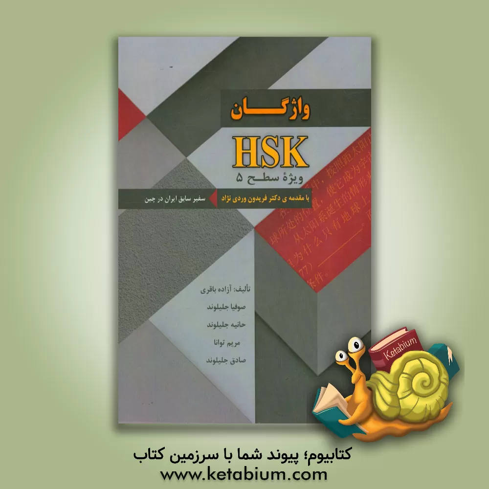 کتاب واژگان HSK: ویژه ی سطح 5 |اثر آزاده باقری