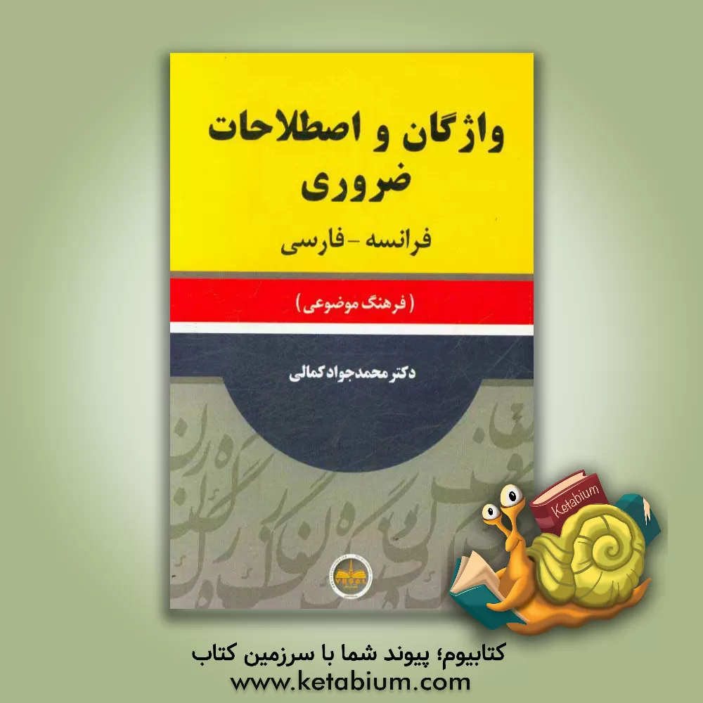 کتاب واژگان و اصطلاحات ضروری فرانسه - فارسی (فرهنگ موضوعی) |اثر محمدجواد کمالی