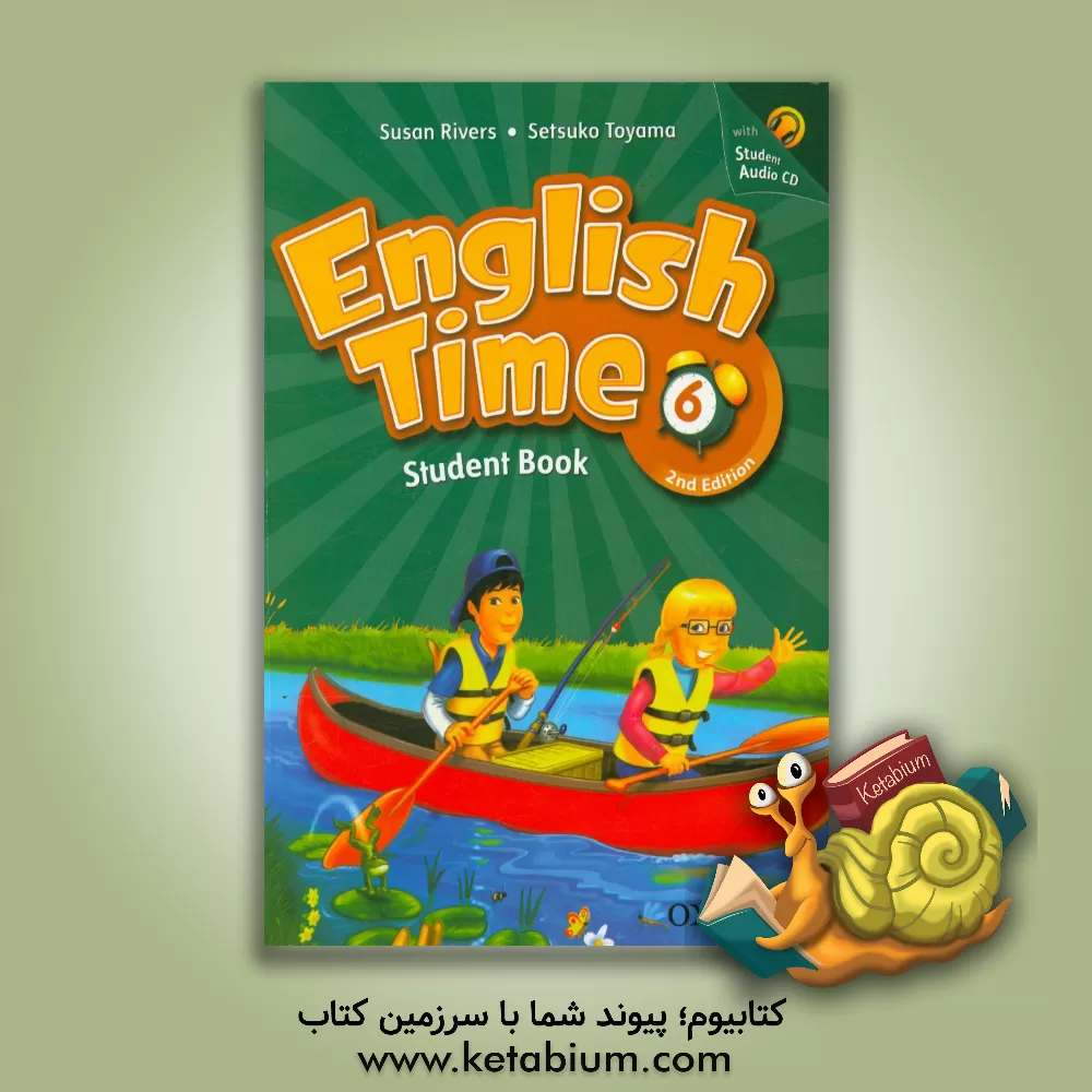 کتاب English time 6: student book اثر Setsuko Toyama