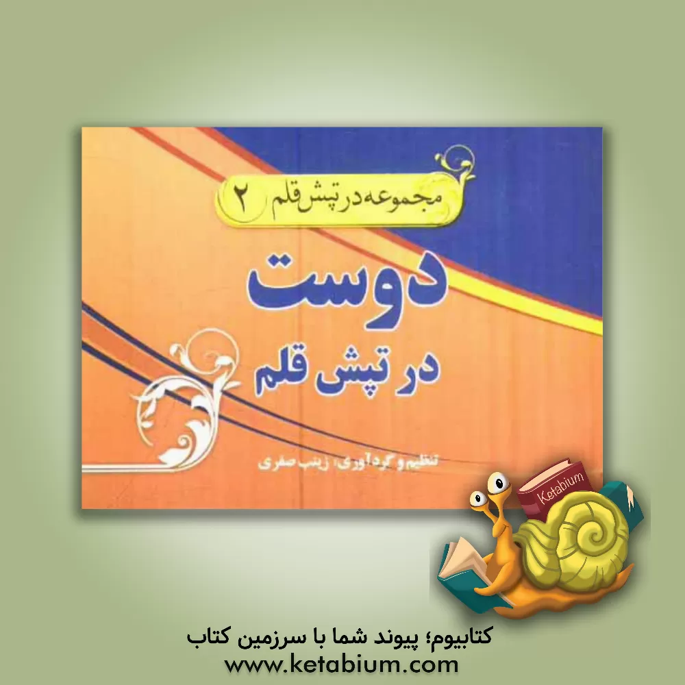 کتاب دوست در تپش قلم اثر زینب صفری