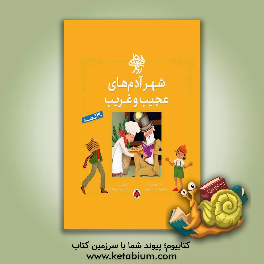 کتاب شهر آدم های عجیب و غریب اثر سیدنوید سیدعلی‌اکبر