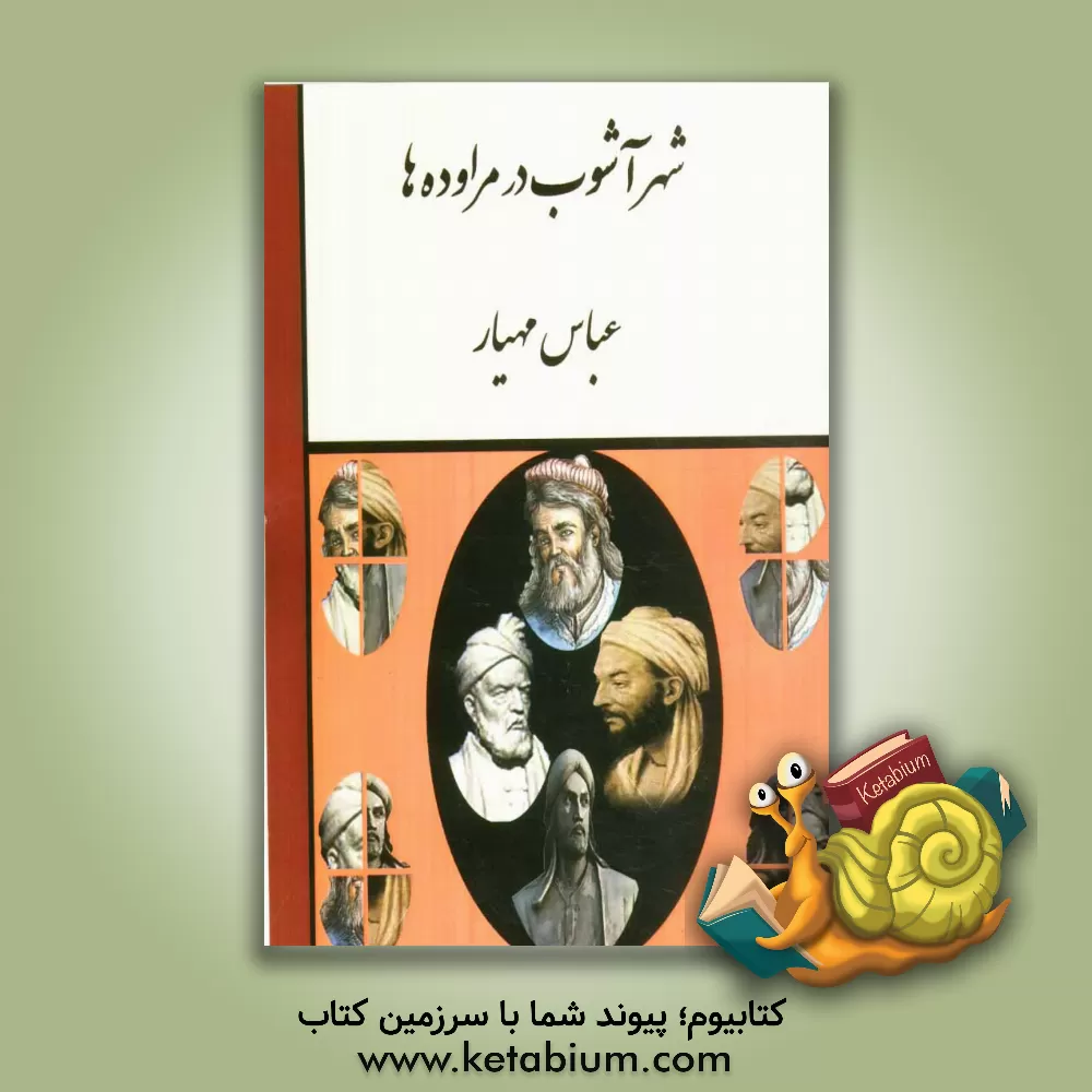 کتاب شهر آشوب در مراوده ها اثر عباس مهیار