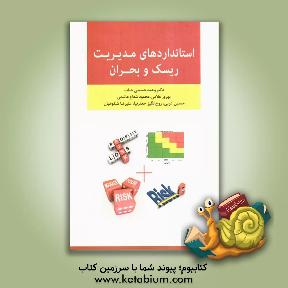 کتاب استانداردهای مدیریت ریسک و بحران اثر وحید حسینی‌جناب