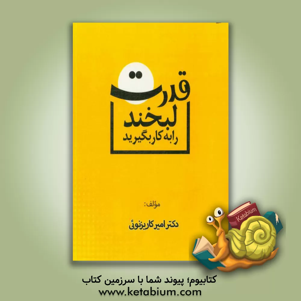 کتاب قدرت لبخند را به کار بگیرید اثر امیر کاریزنوی